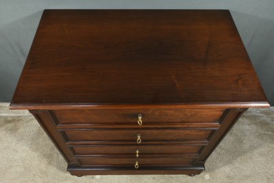 Rosewood veneered chest of drawers, Art Nouveau - 1920