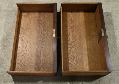 Rosewood veneered chest of drawers, Art Nouveau - 1920