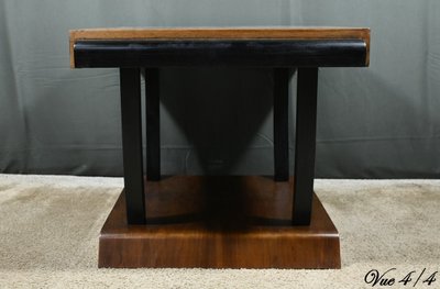 Walnut coffee table, Art Deco - 1930