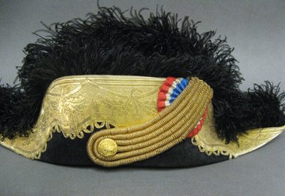 Bicorne De Général De Division Grande Tenue, III République.