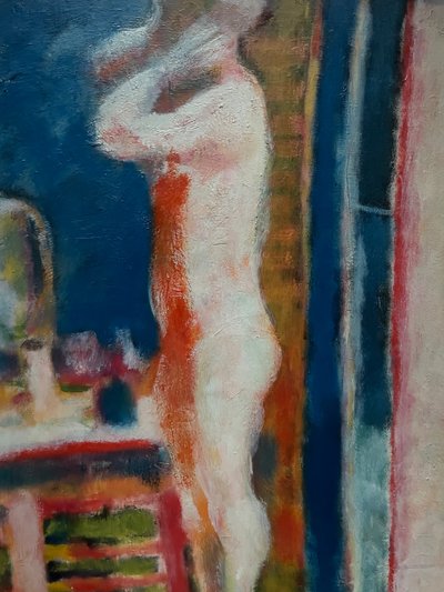 fauvist painting by Gérard Diaz dit GERARDIAZ born in Algeria 1938