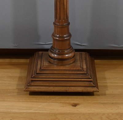 Walnut column, Louis XVI style - 1920