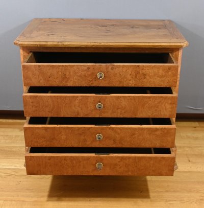 Small Ash chest of drawers - Late 19th century