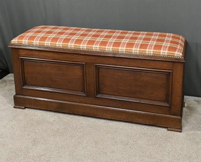 Oak Landing Chest Bench - Early 20th century