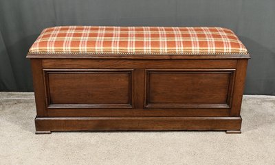 Oak Landing Chest Bench - Early 20th century