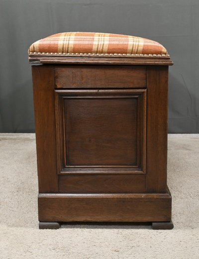 Oak Landing Chest Bench - Early 20th century