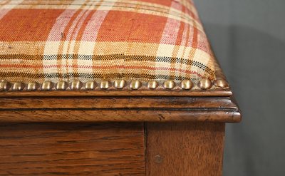 Oak Landing Chest Bench - Early 20th century