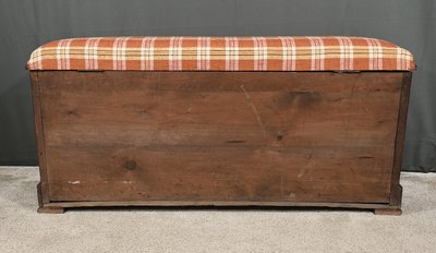 Oak Landing Chest Bench - Early 20th century