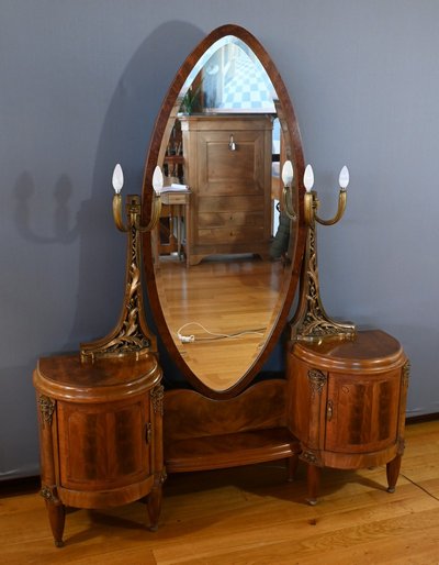 Mahogany and Thuya Dressing Table, Art Deco – 1920