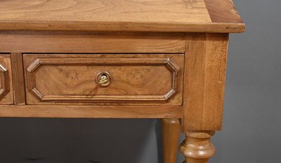 Solid Walnut Sloping Desk, Louis-Philippe Style – Part 2 of the 19th Century