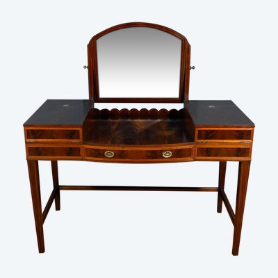 English Mahogany Dressing Table – Early 20th Century