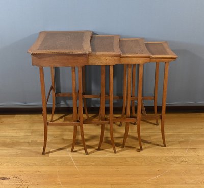 Oak Nesting Tables – 1930