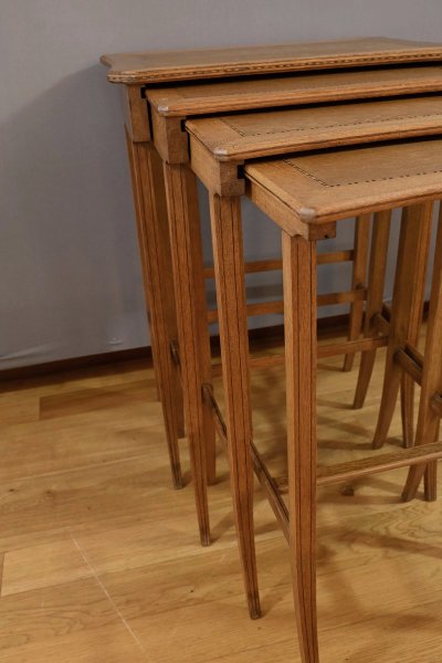 Oak Nesting Tables – 1930