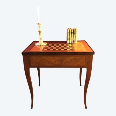 Inlaid games table, Transition period