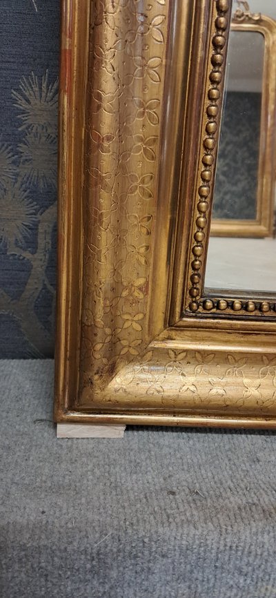 Louis Philippe period mirror 138 x 83