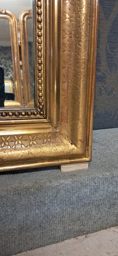 Louis Philippe period mirror 138 x 83