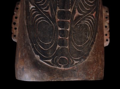 Hand drum, Traditional instrument, Oceanic art, Tribal art, Papua New Guinea, Kundu