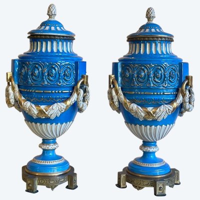 Pair of Porcelain Vases, 19th Century