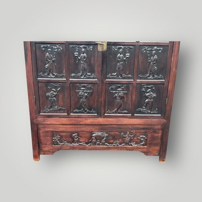 Cabinet - Chinese Ironwood Cabinet - China 19th Century