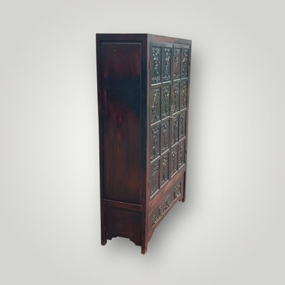 Cabinet - Chinese Ironwood Cabinet - China 19th Century