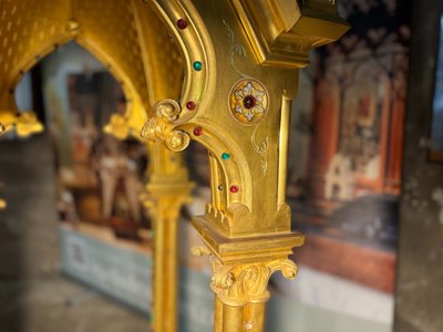 Monumental Ciborium dated 1889.