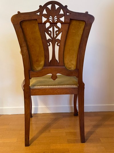 Pair of Art Nouveau Armchairs