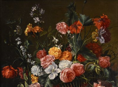 Jean-Michel Picart (Antwerpen, 1600 - Paris, 1682), Stillleben mit Blumen