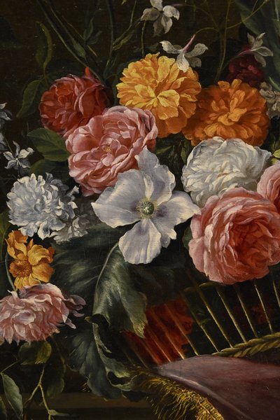 Jean-Michel Picart (Antwerpen, 1600 - Paris, 1682), Stillleben mit Blumen