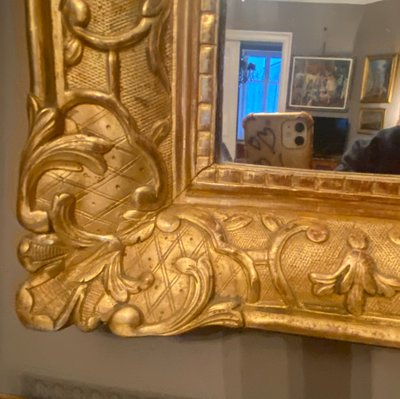 Mirror, regency gold mirror