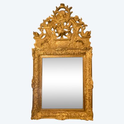 Mirror, regency gold mirror