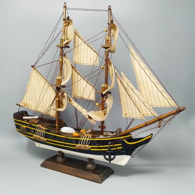 1970s Astonishing Swift 1778 Model Ship. Handmade. Made in England