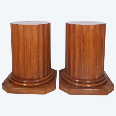 Pair of neoclassical style columns from the early 20th century