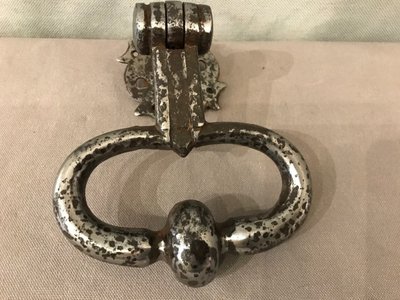 18th century wrought iron door knocker