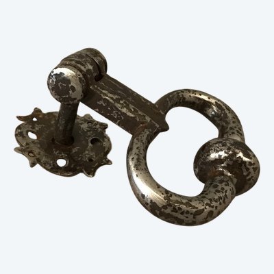 18th century wrought iron door knocker