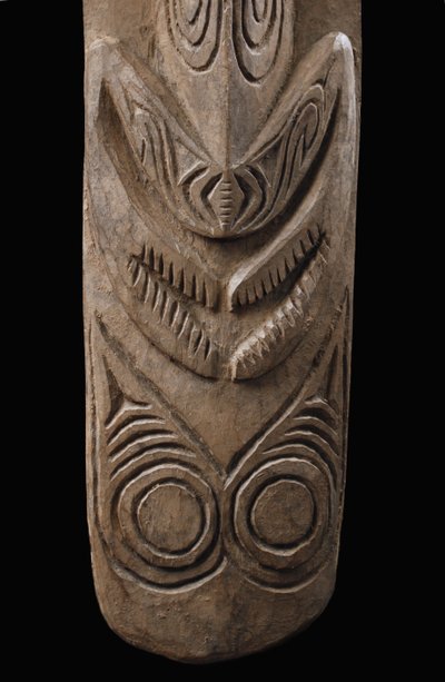 Votive board, tribal art, Oceanic art, Papua New Guinea, Oceania, sculpture