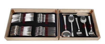 Christofle Concorde model 138-piece cutlery set circa 1975