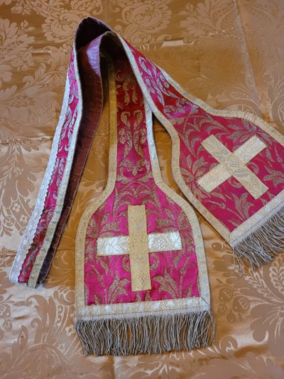 Pastoral stole and its pale, period 1st half of the 19th century