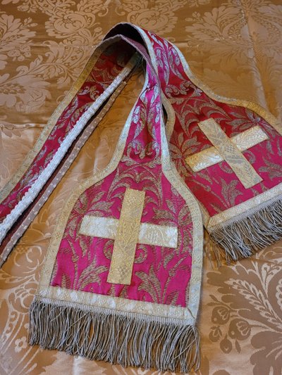 Pastoral stole and its pale, period 1st half of the 19th century