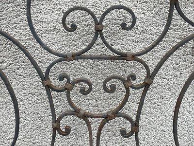 Pair of Wrought Iron Doors