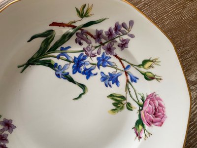 Porcelain dinner service by Louis Lourioux in Foecy