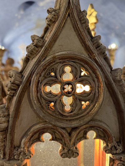 Important Pair of Neo-Gothic Reliquaries – 19th Century