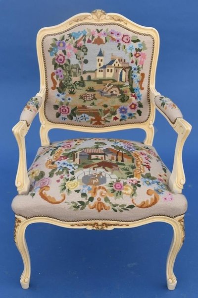 La Fontaine's Fable Armchair