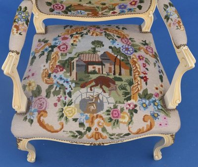 La Fontaine's Fable Armchair