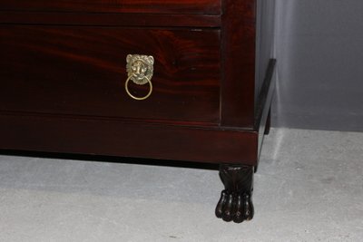 Return from Egypt Mahogany Chest of Drawers, Early 19th Century