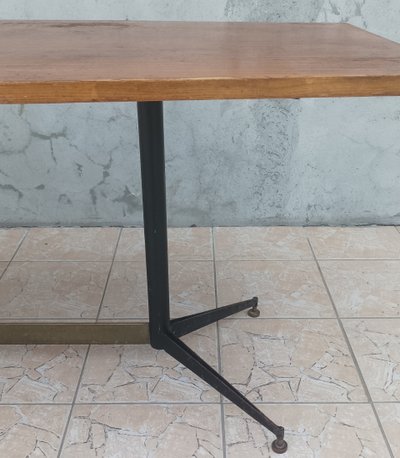 Table vintage en acajou Design Italien des années 1960