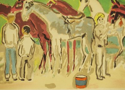 Polo Lithograph by Kees Van Dongen