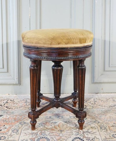 Louis XVI Style Piano Stool