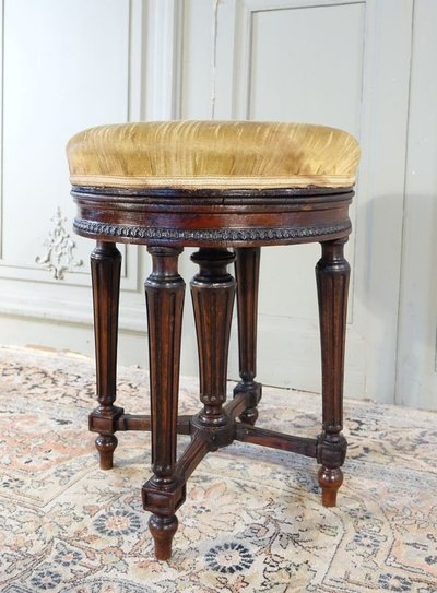 Louis XVI Style Piano Stool