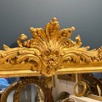 Louis Philippe mirror with pediment Ref. 597/ 102x155