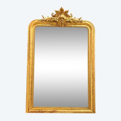 Louis Philippe mirror with pediment Ref. 597/ 102x155